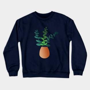 Eucalyptus Leaves Crewneck Sweatshirt